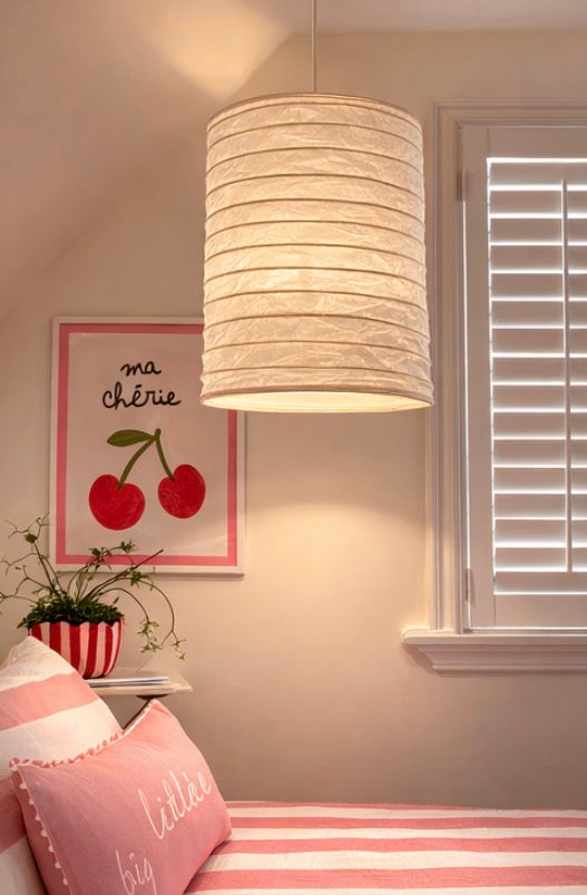 Organic Cotton Light Shade Flue Warm White 60cm