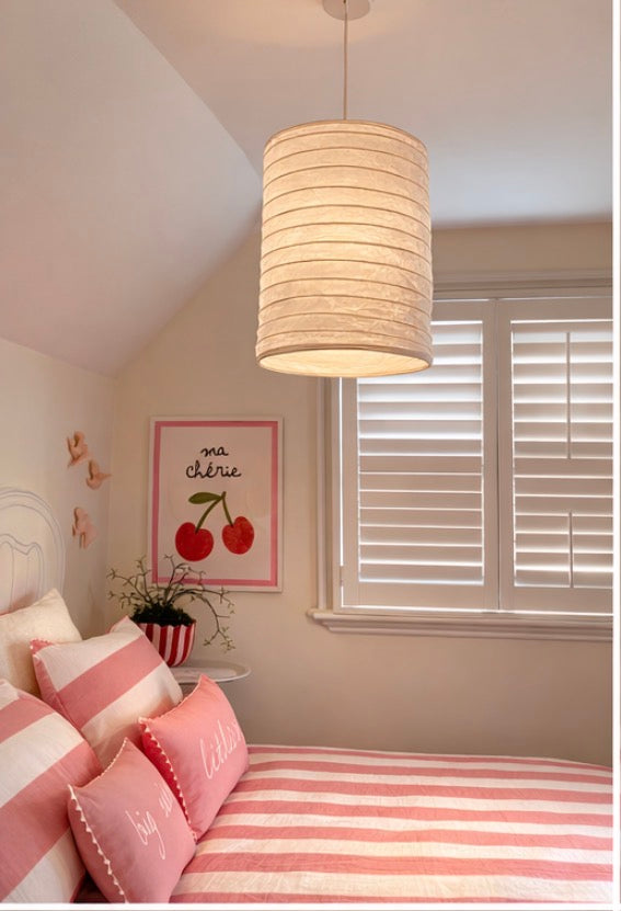 Organic Cotton Light Shade Flue Warm White 60cm