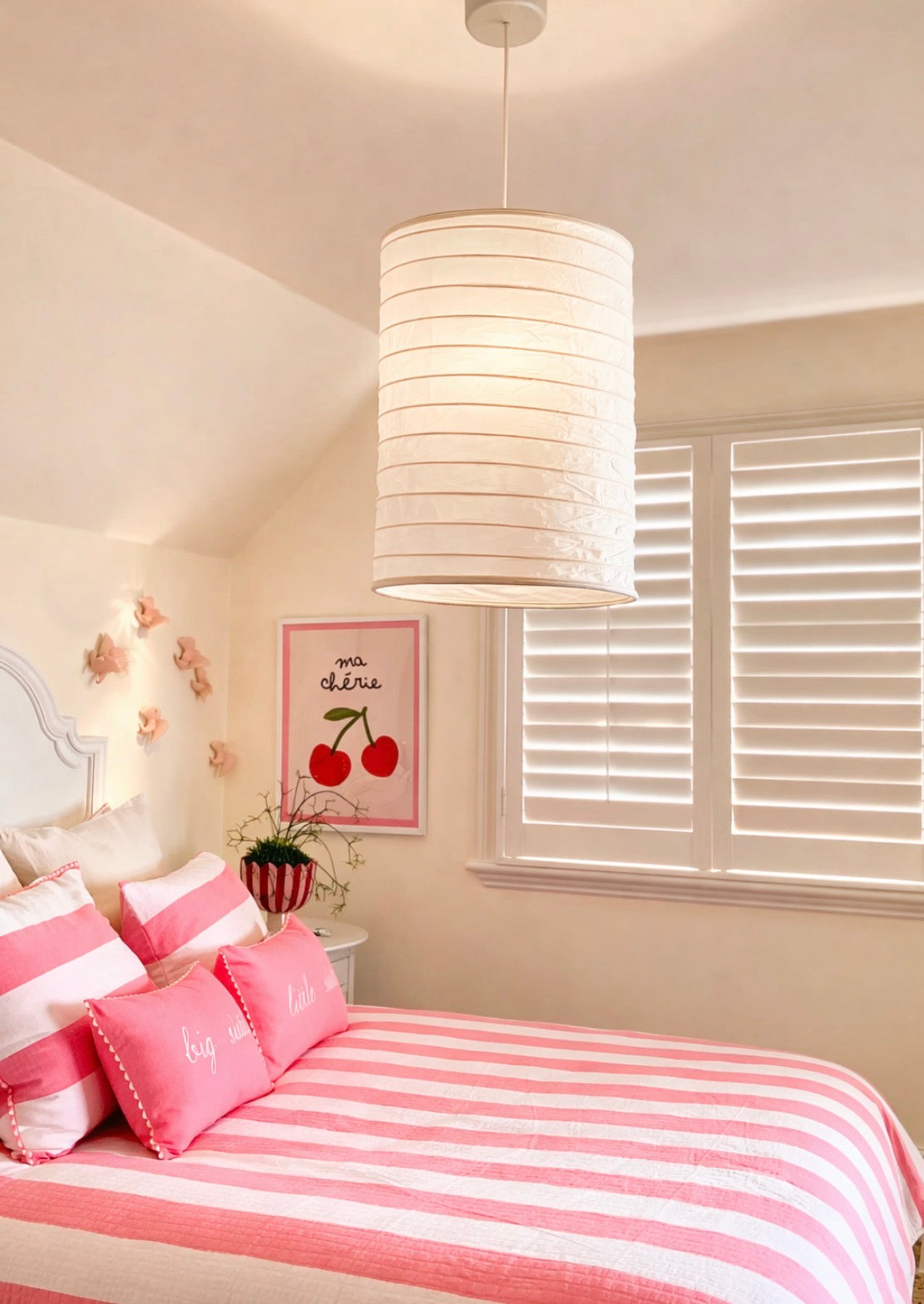 Organic Cotton Light Shade Flue Warm White 60cm