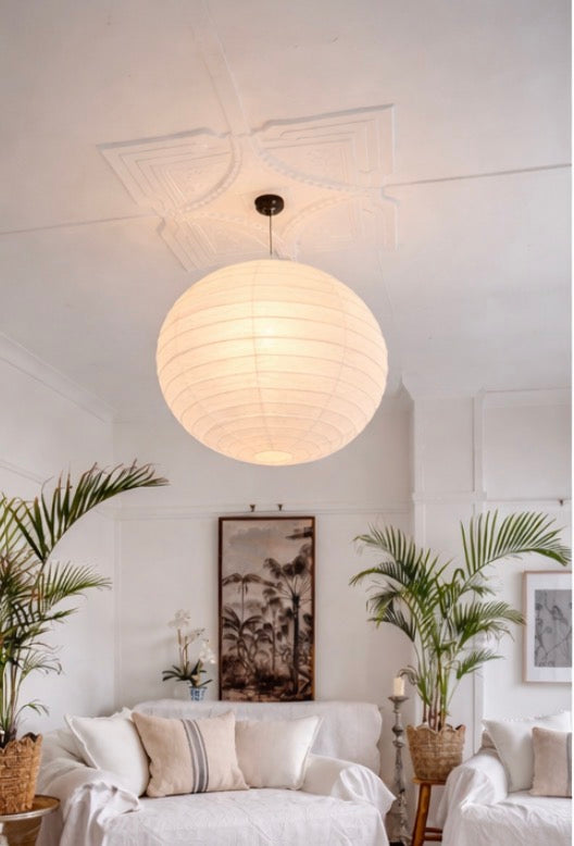 Organic Cotton Light Shade Rund Warm White 60cm