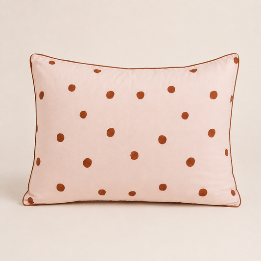 Pillowcase Polka Dot  Pink