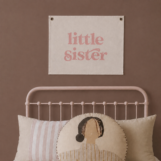 Wall Banner Little Sister