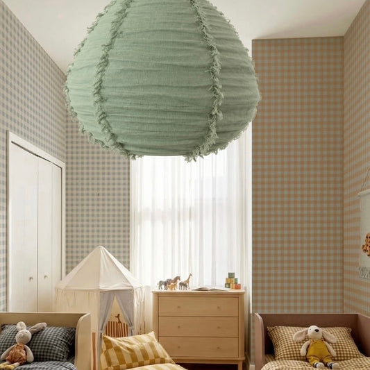 Linen Light Shade Paere Sage 50cm