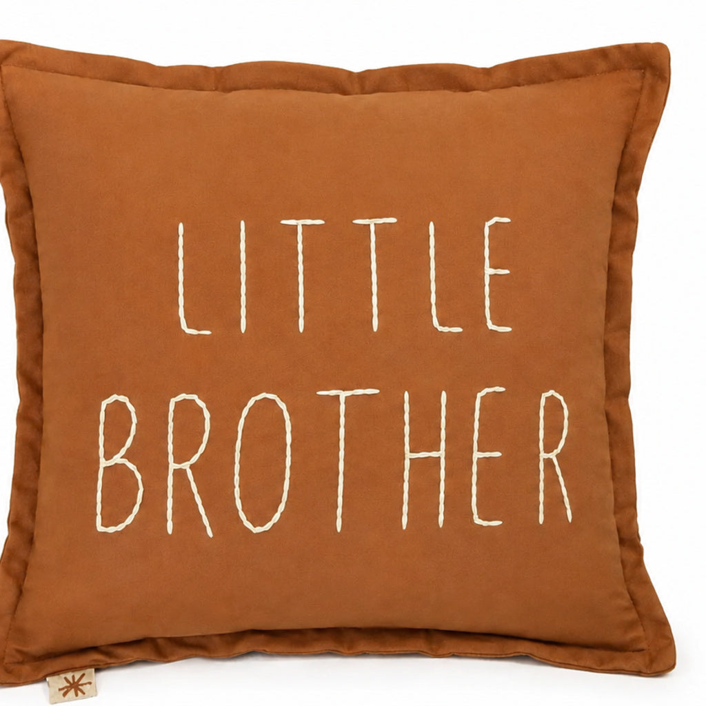 Little Brother Linen Cushion
