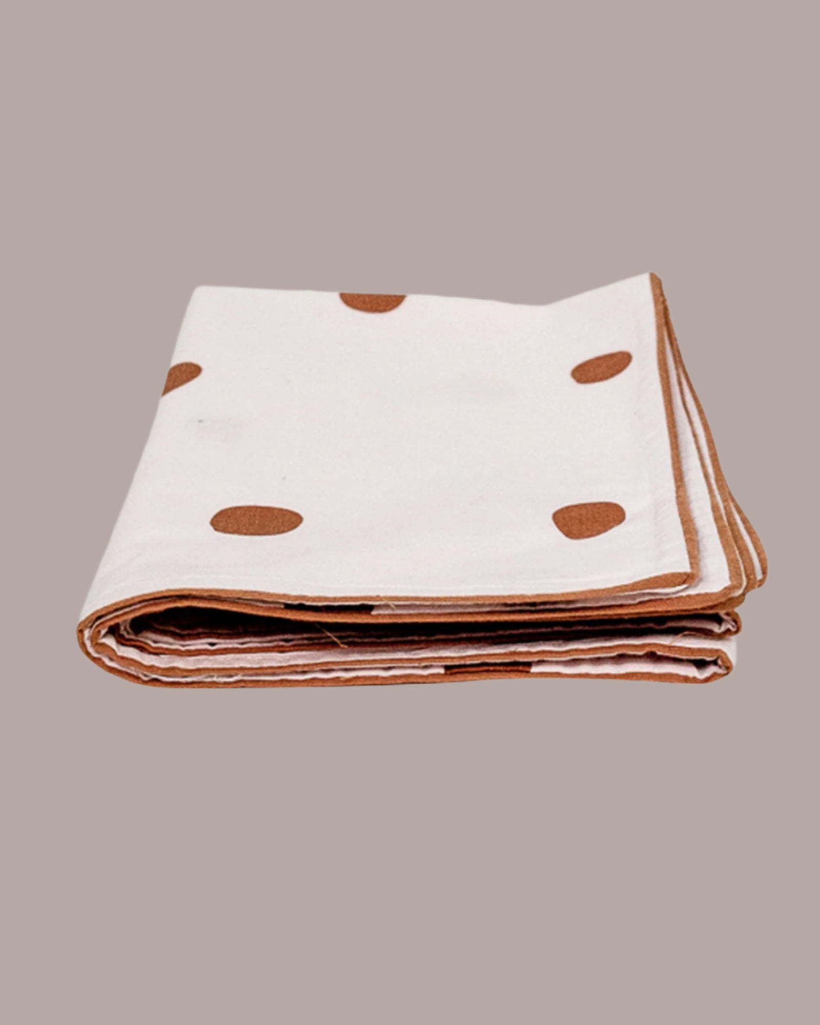 Polka dot print Pillowcase in Organic Cotton